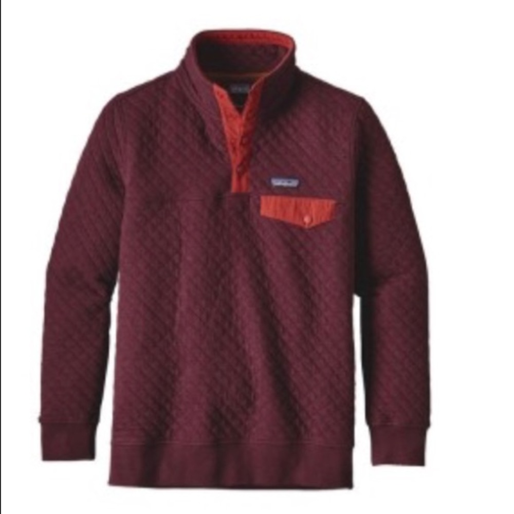 Patagonia Organic Cotton Quilt Snap T Pullover